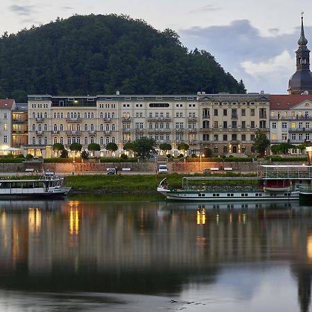 Hotel Elbresidenz An Der Therme Бад-Шандау Экстерьер фото The Elbe at Dresden