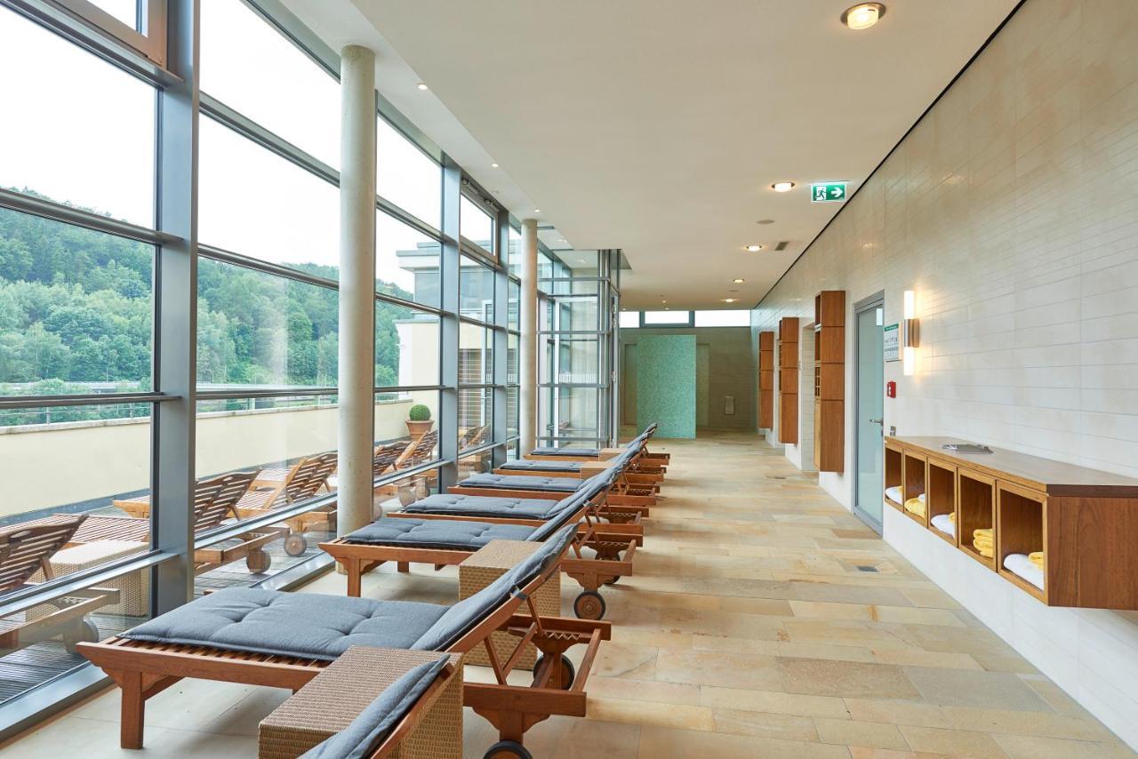 Hotel Elbresidenz An Der Therme Бад-Шандау Экстерьер фото The spa