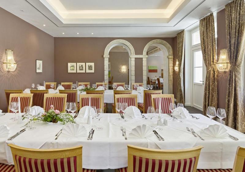 Hotel Elbresidenz An Der Therme Бад-Шандау Экстерьер фото Restaurant